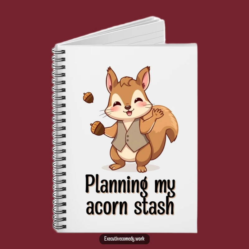 Funny Squirrel Juggling Notebook: Jot Down Playful Ideas